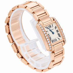 Cartier Tank Francaise 18K Rose Gold WE10456H-2793 Watch